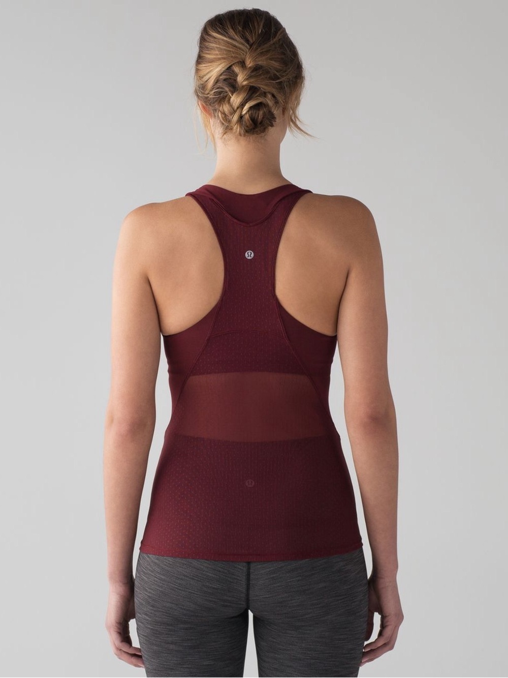 Lululemon Body Con Tank Deep Rouge